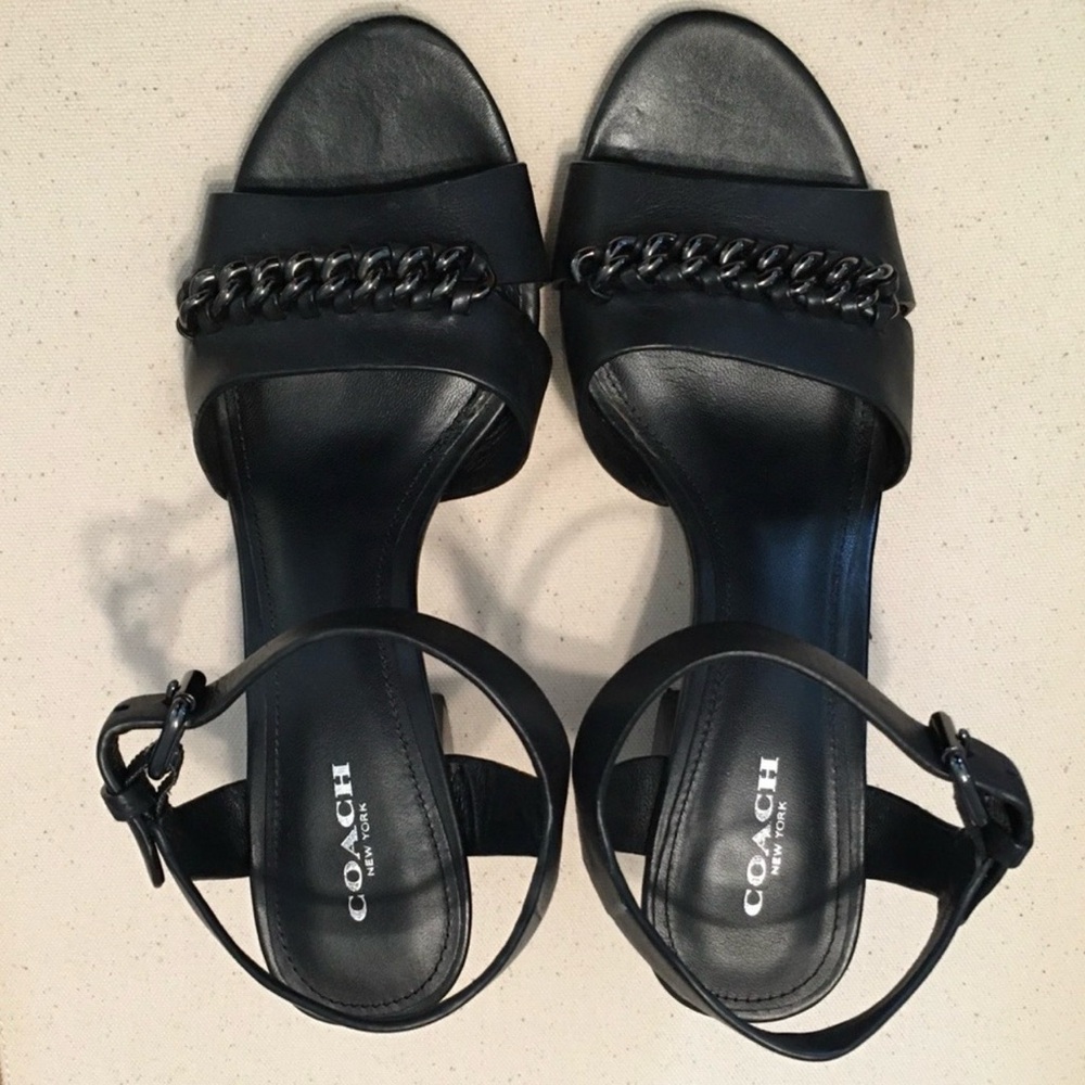 Coach Block Heels